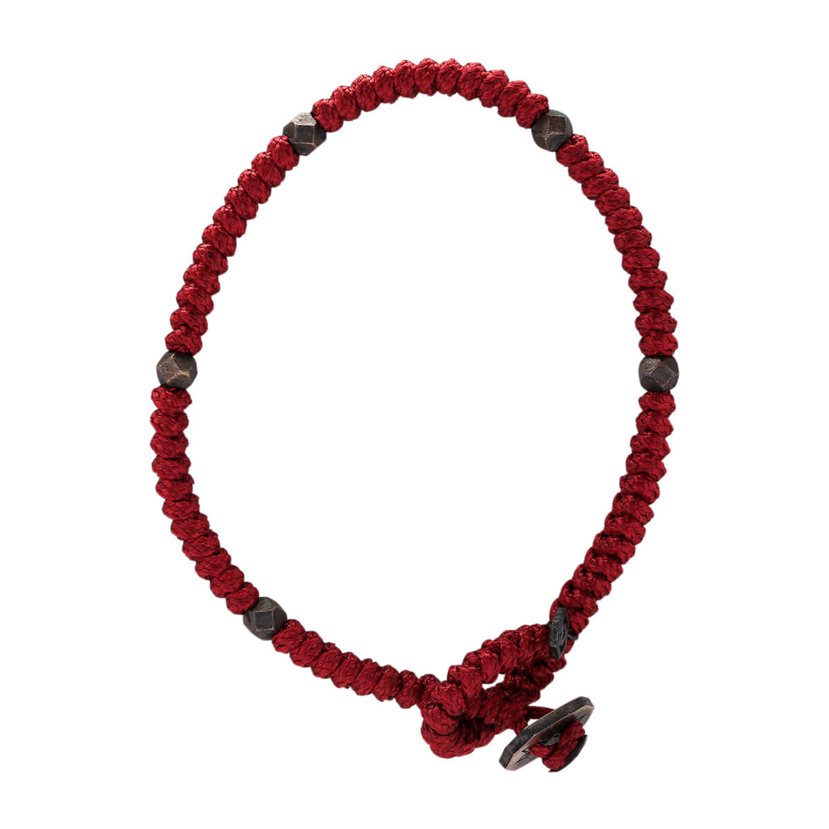 Snake Knot Bracelet Claret Red
