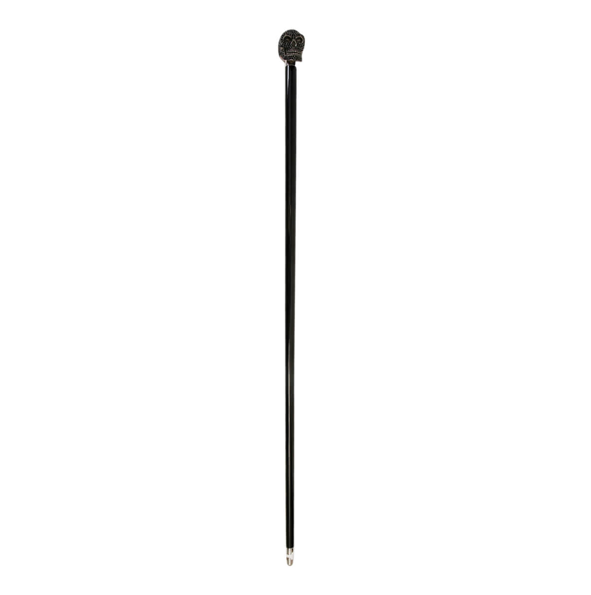 Black Swarovski Skull Cane
