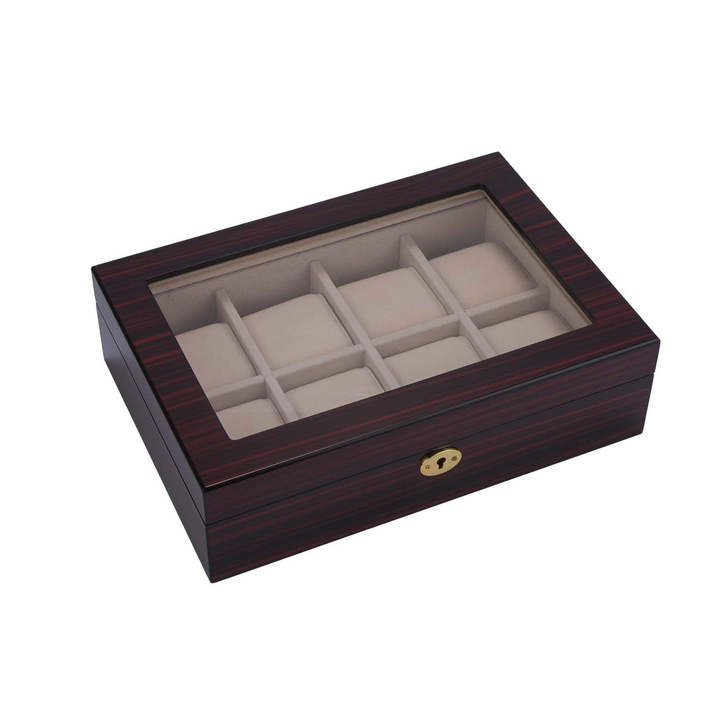 8 Slots Wooden Watch Box