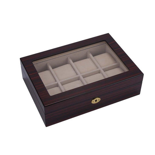 8 Slots Wooden Watch Box