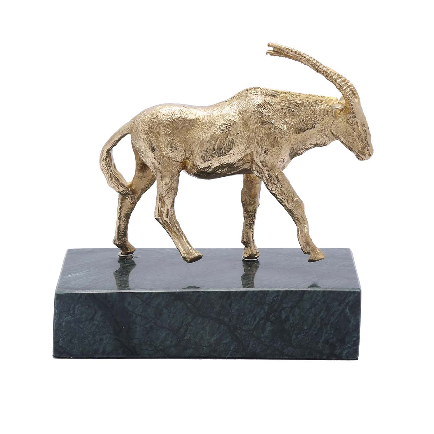 Brass Antelope Decor