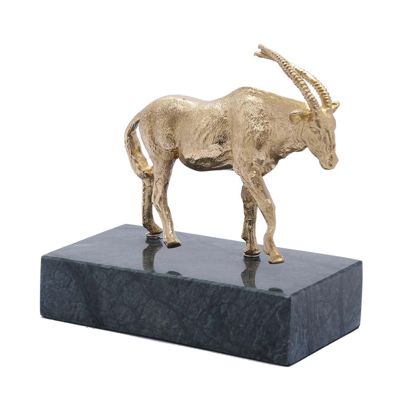 Brass Antelope Decor