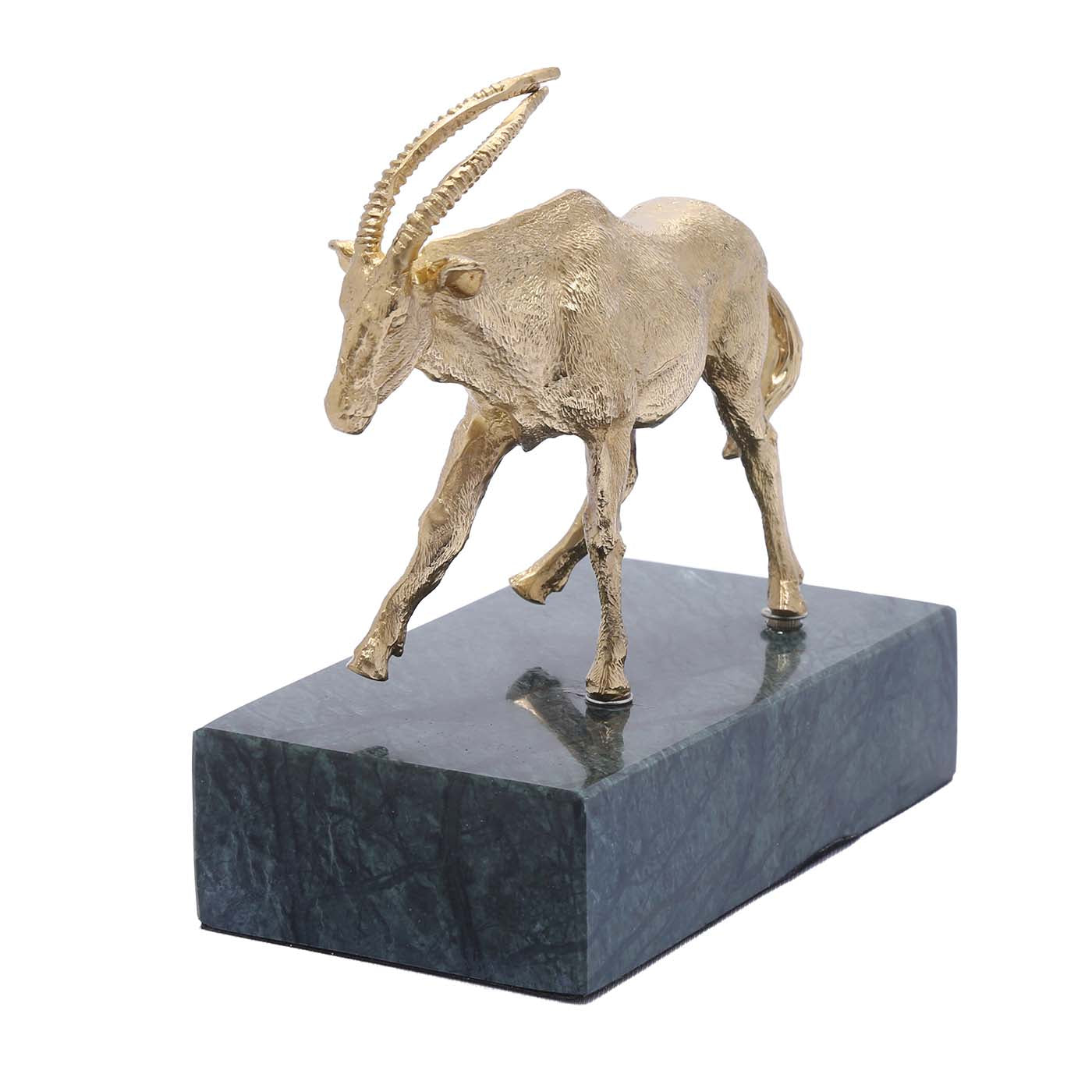 Brass Antelope Decor