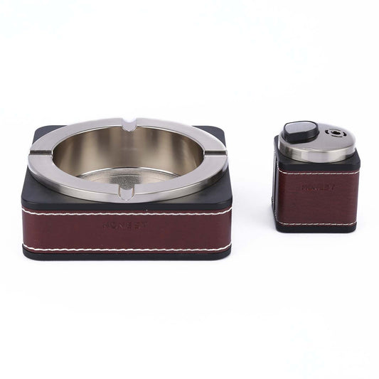 Lighter and Ashtray Set