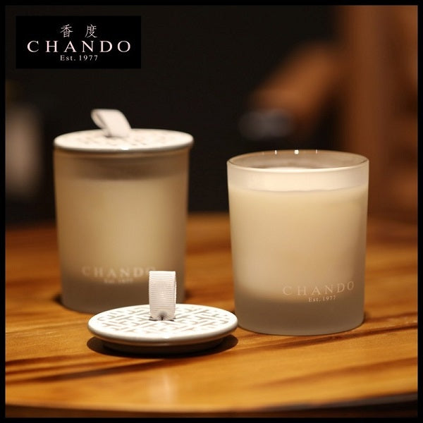 150g Frosted Candle Cup (Minty & Green Tea)