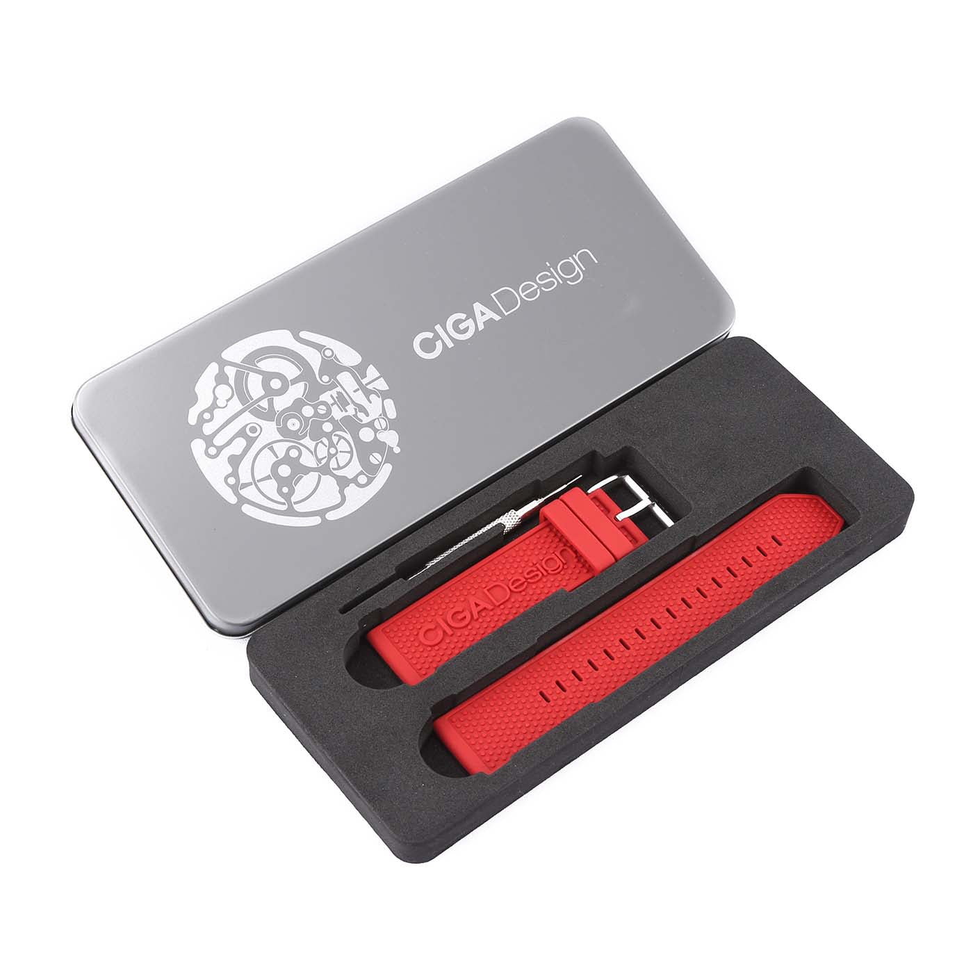 Ciga Watch Strap - Red