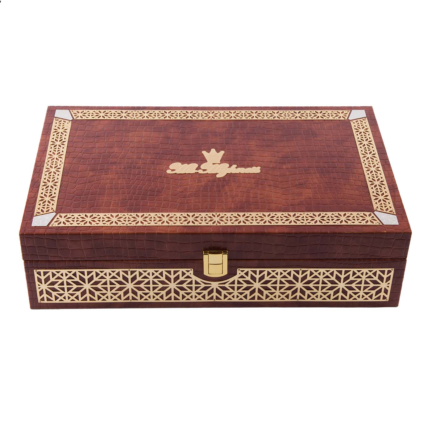His Highness Medium watch box - Brown