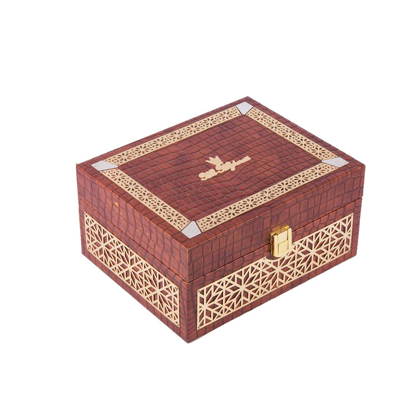 His Highness Small watch box - Brown