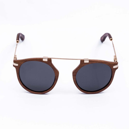 Qwood Glasses with walnut wood