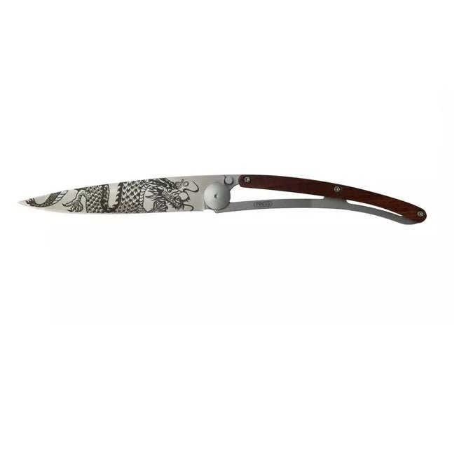 Titanium Coral Wood / Chinese Dragon