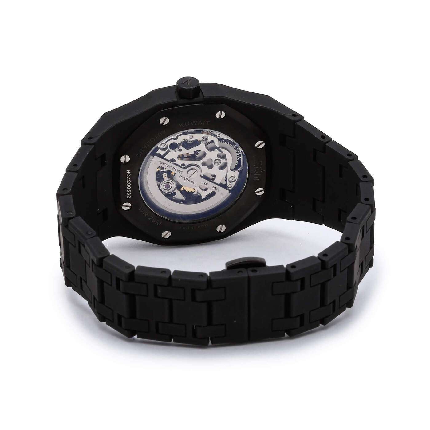 Arabic Skull Blue Watch