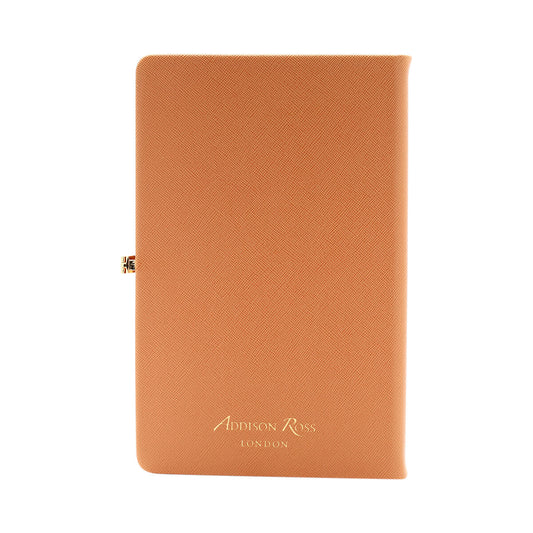 Notebook Tan & Gold A4