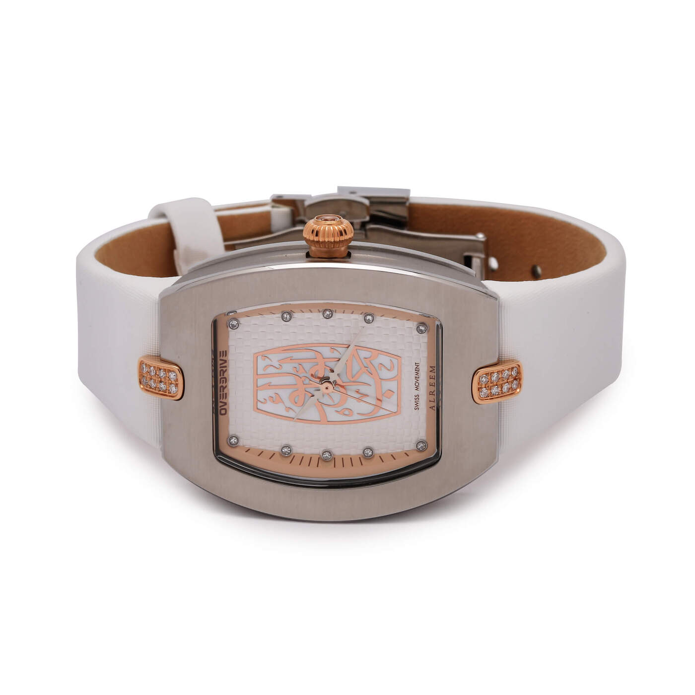 Alreem Calligraphy Watch - Silver