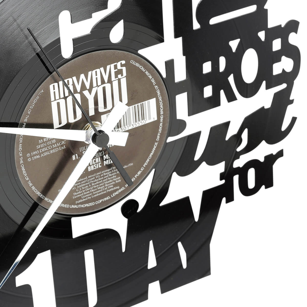 Heroes Wall Clock