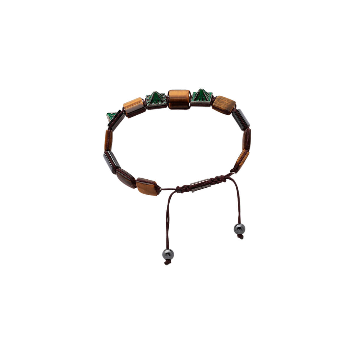 Volcano Series Bracelet - Green Swarovski