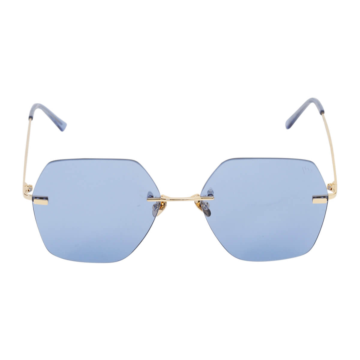 Lovestory Sunglass - Gold/Blue Pastel LS01BFT