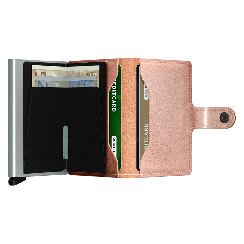 Secrid Miniwallet Metallic Rose