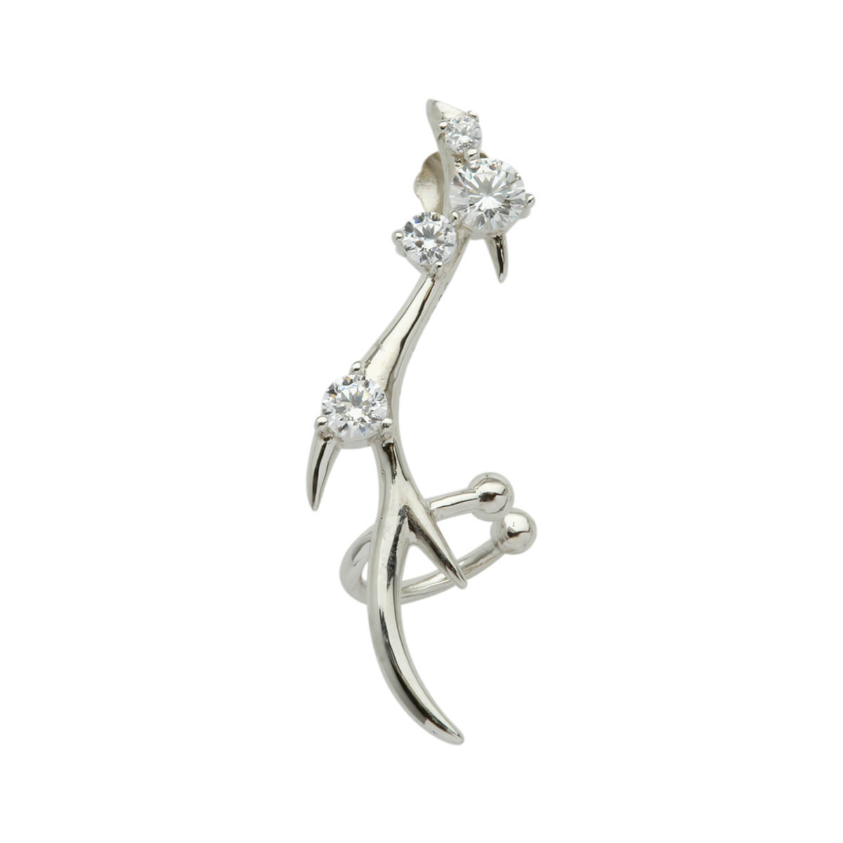 Deer Crown Earring