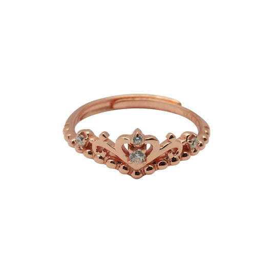 Rose Gold Queen Ring