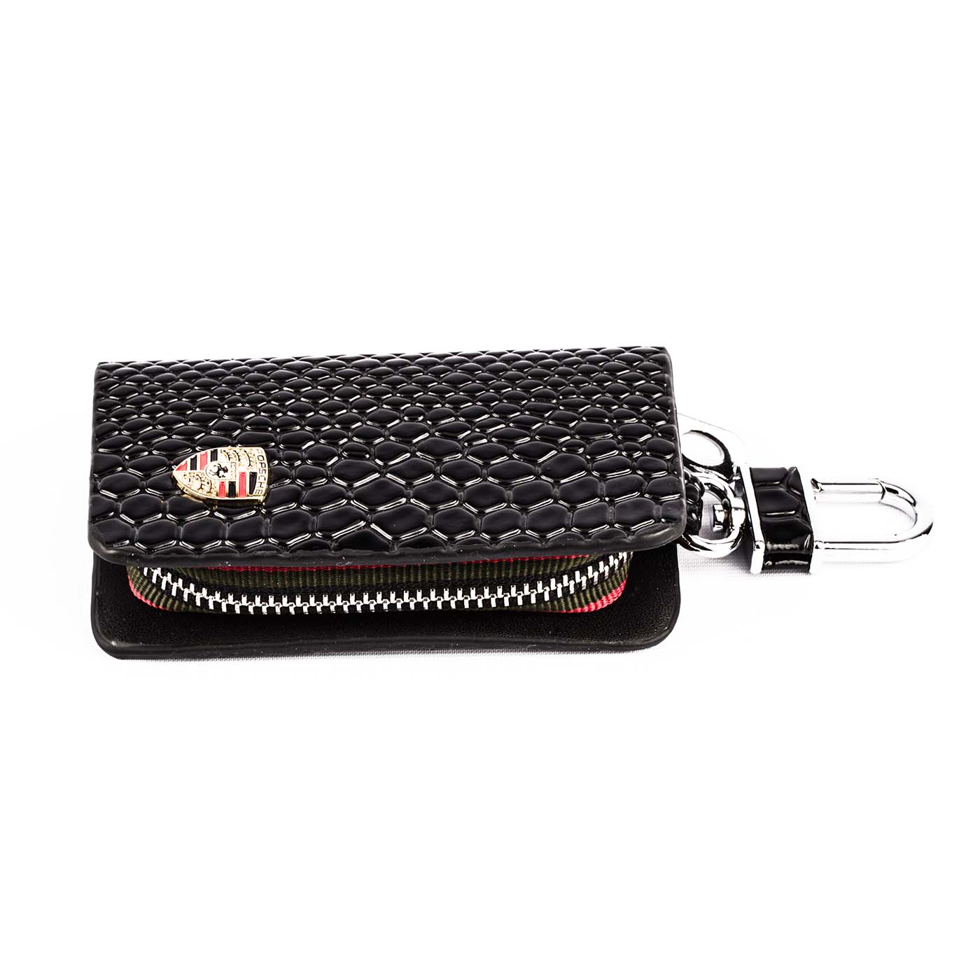 Porsche Black Key Chain