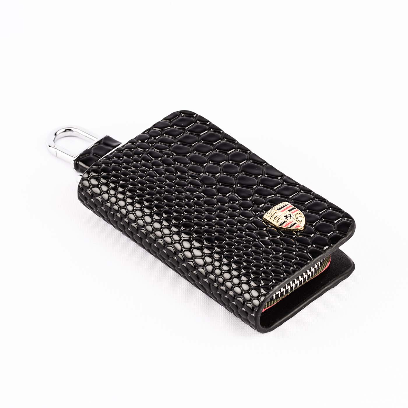 Porsche Black Key Chain
