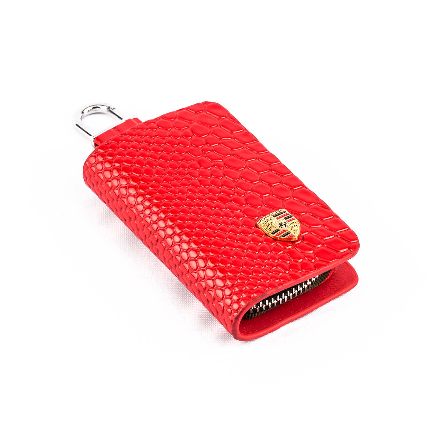 Porsche Red Key Chain