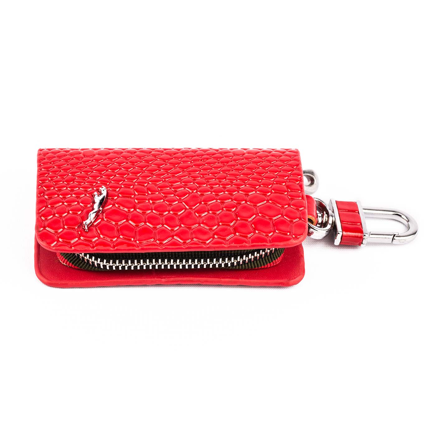 Jaguar Red Key Chain