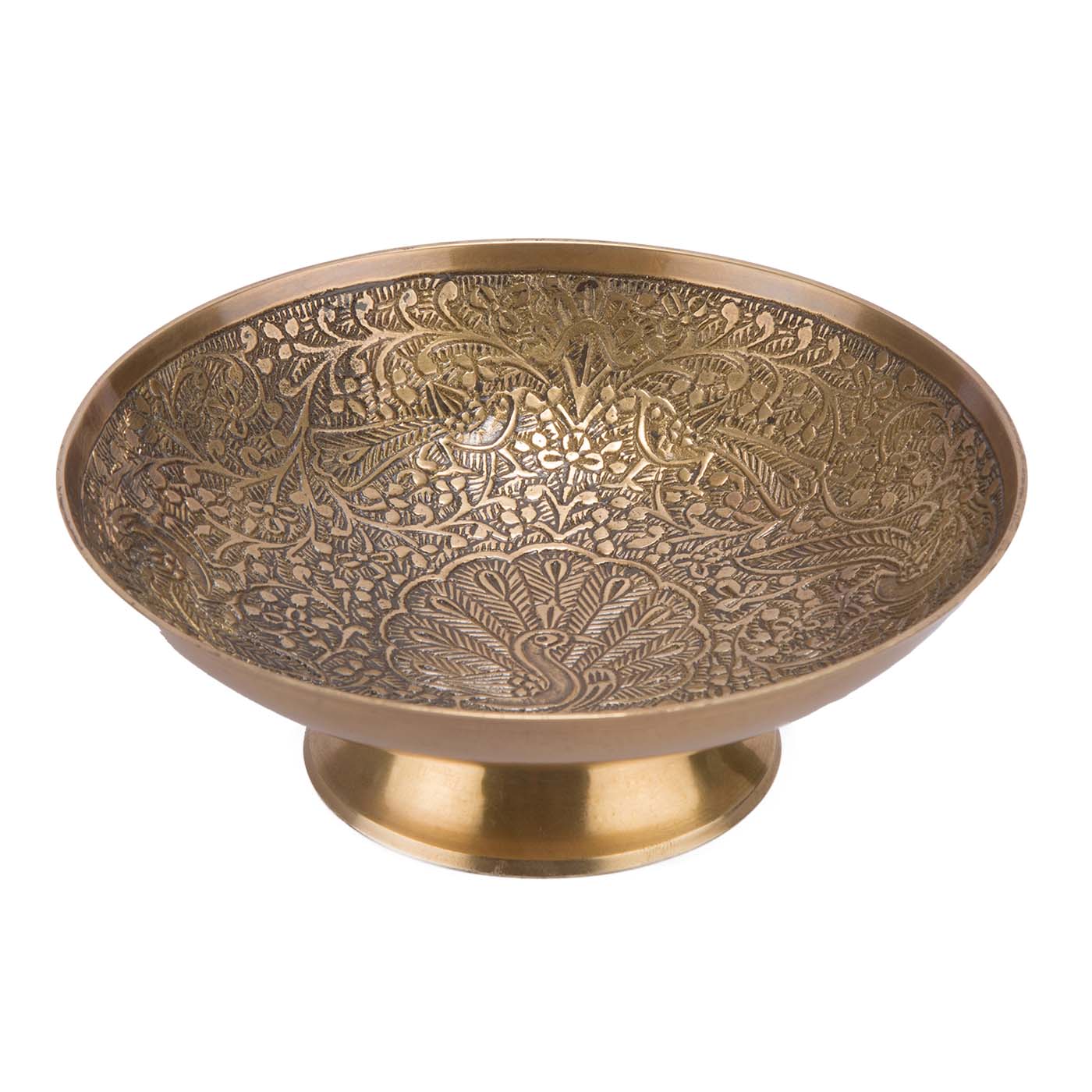 Antique look decor plate