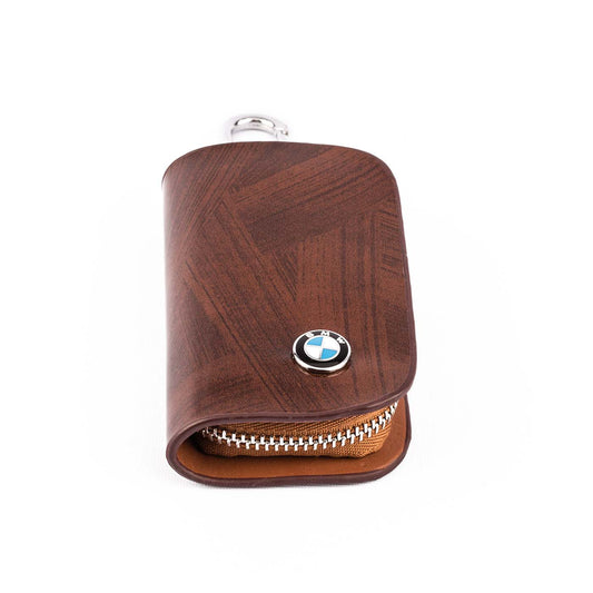 BMW Wooden color Key Chain