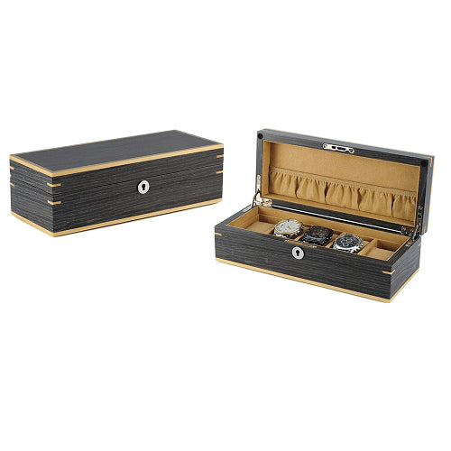 5 Slots Wooden Watch box – LUXURY SIGNATURE – photo 1