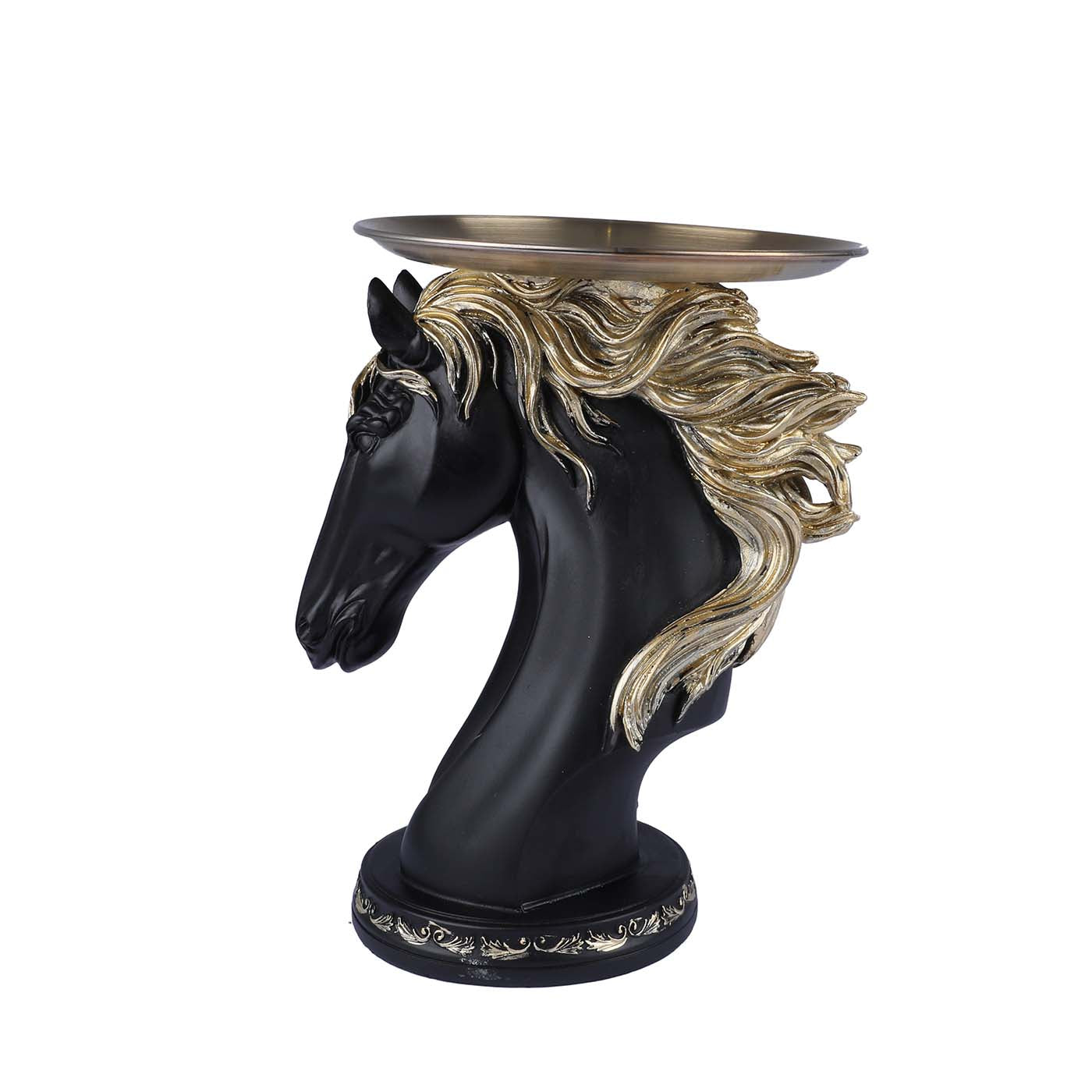 Black Horse Storage Tray