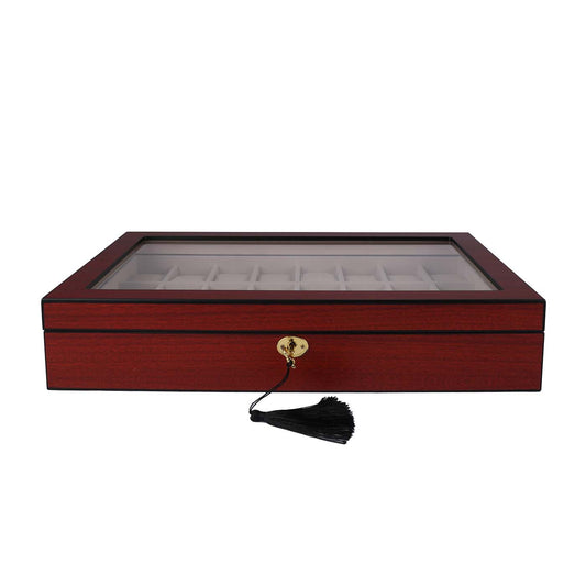 24 Slots Wooden Watch Box