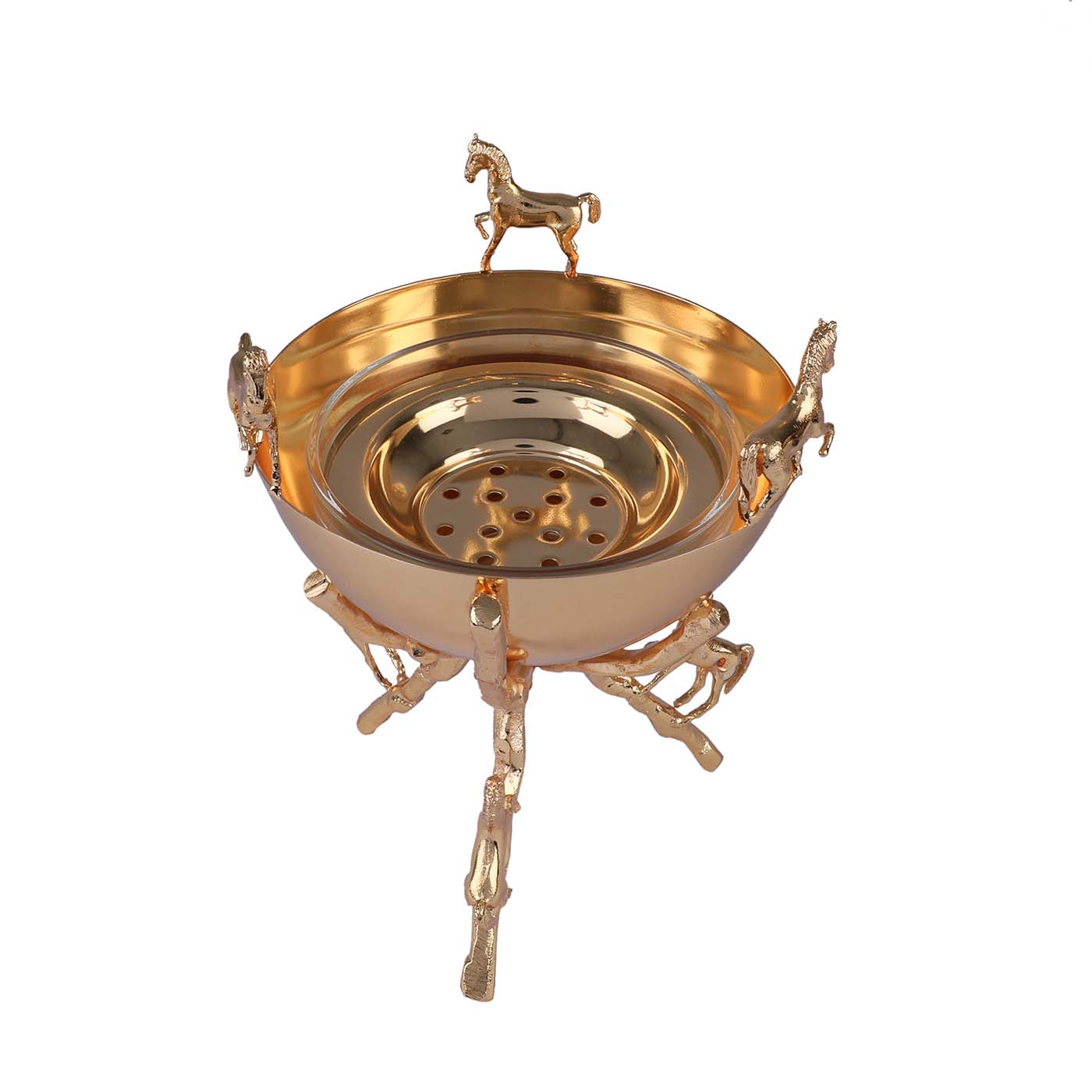 Oud Burner Horses Design