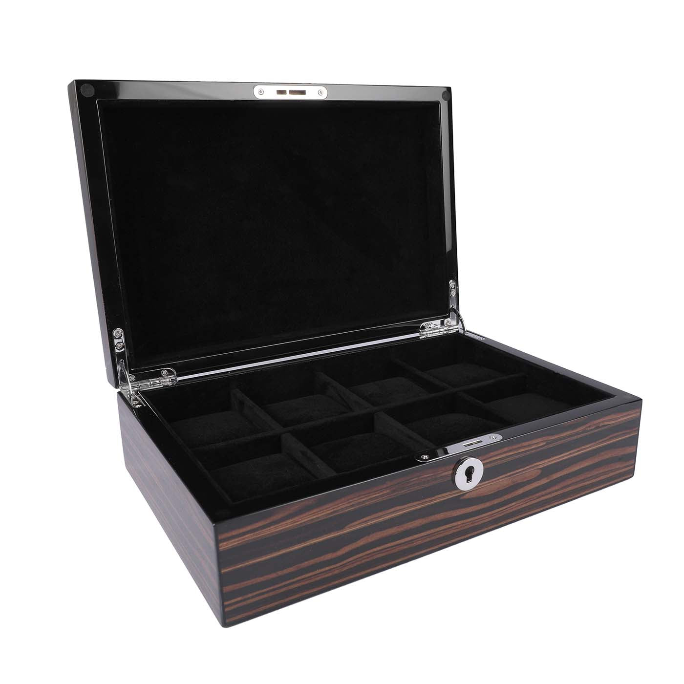 8 Slots Wooden Watch Box