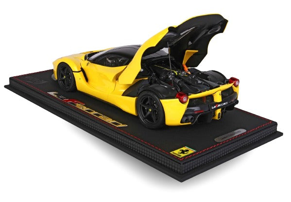 Ferrari LaFerrari DIE CAST Modena Yellow With Black Wheels