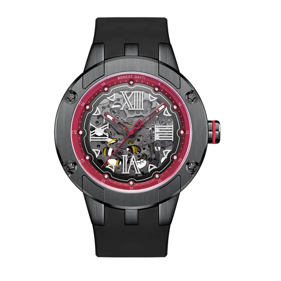 Automatic Movement Round Shaped Case Roman Numerals Luminous
