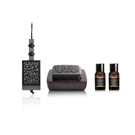 Chando Aroma Golden Amber Kit Car Diffuser