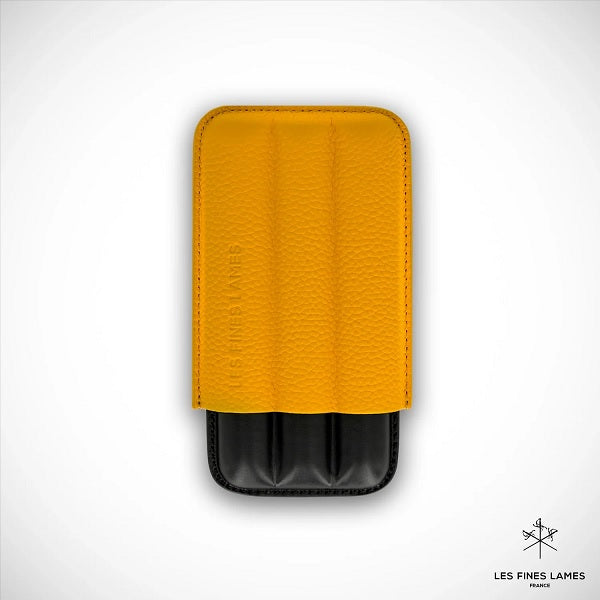 CIGAR CASE - Trio Yellow