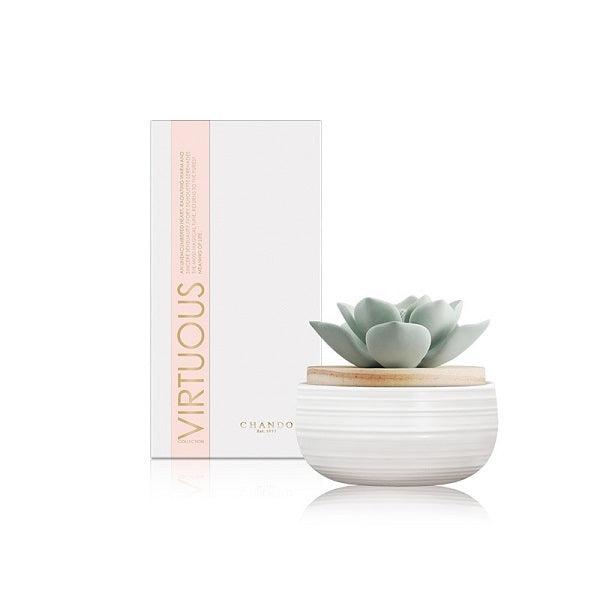 Aroma Porcelain Diffuser Green Lotus