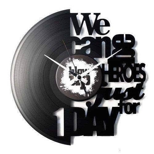 Heroes Wall Clock