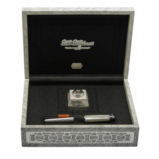 White Set with Sterling Pen