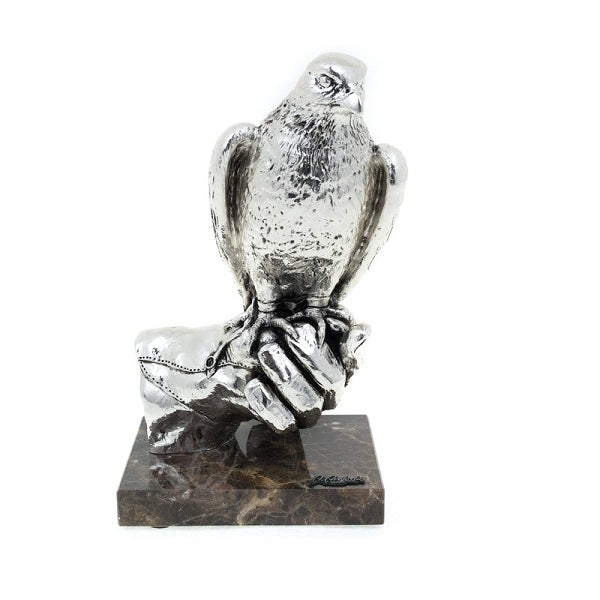 Silver Falcon on Hand
