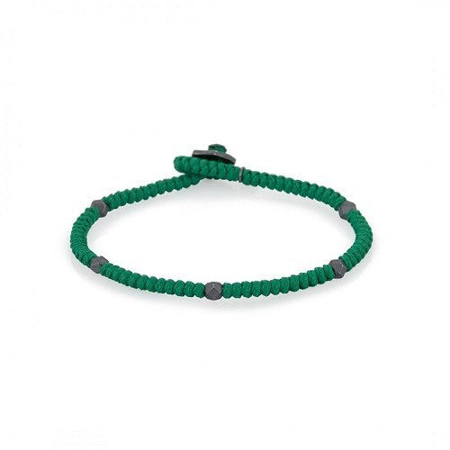 Snake Knot Bracelet Green
