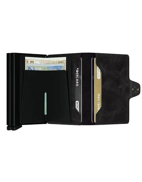 Twinwallet Vintage Black