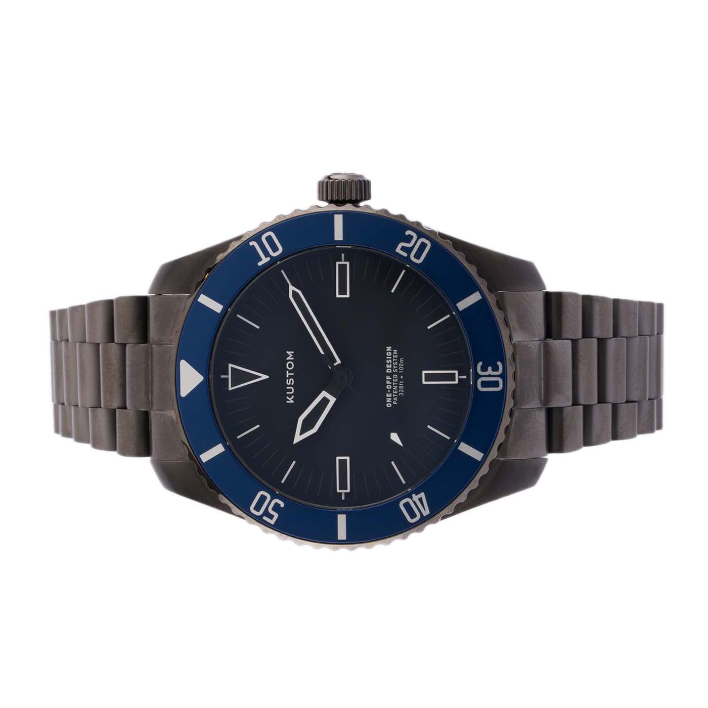 Kustom Watch Mark 1 blue base