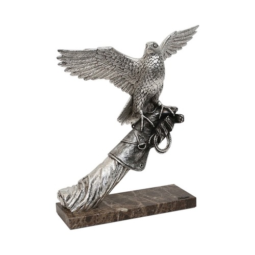 Silver Falcon On Arm