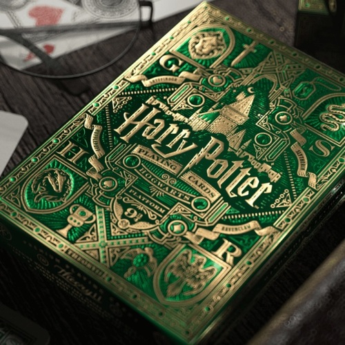 ورق لعب هاري بوتر - أخضر