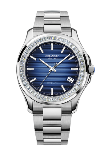 Agelocer Mechanical watch Baikal Blue