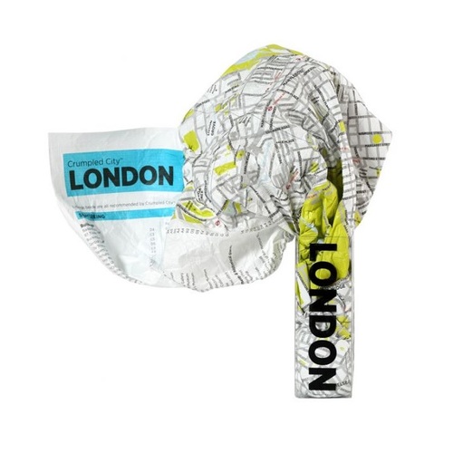 Crumpled City Map London