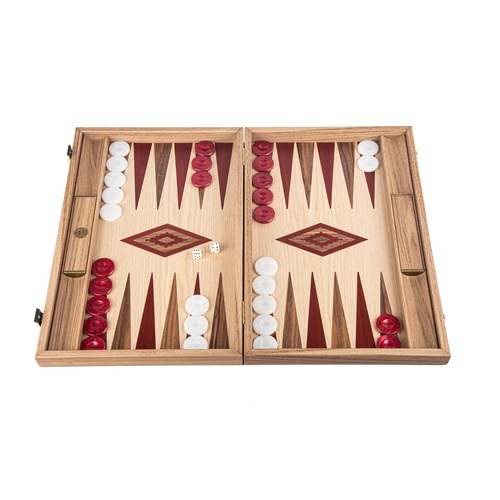 Oak & American Walnut Backgammon